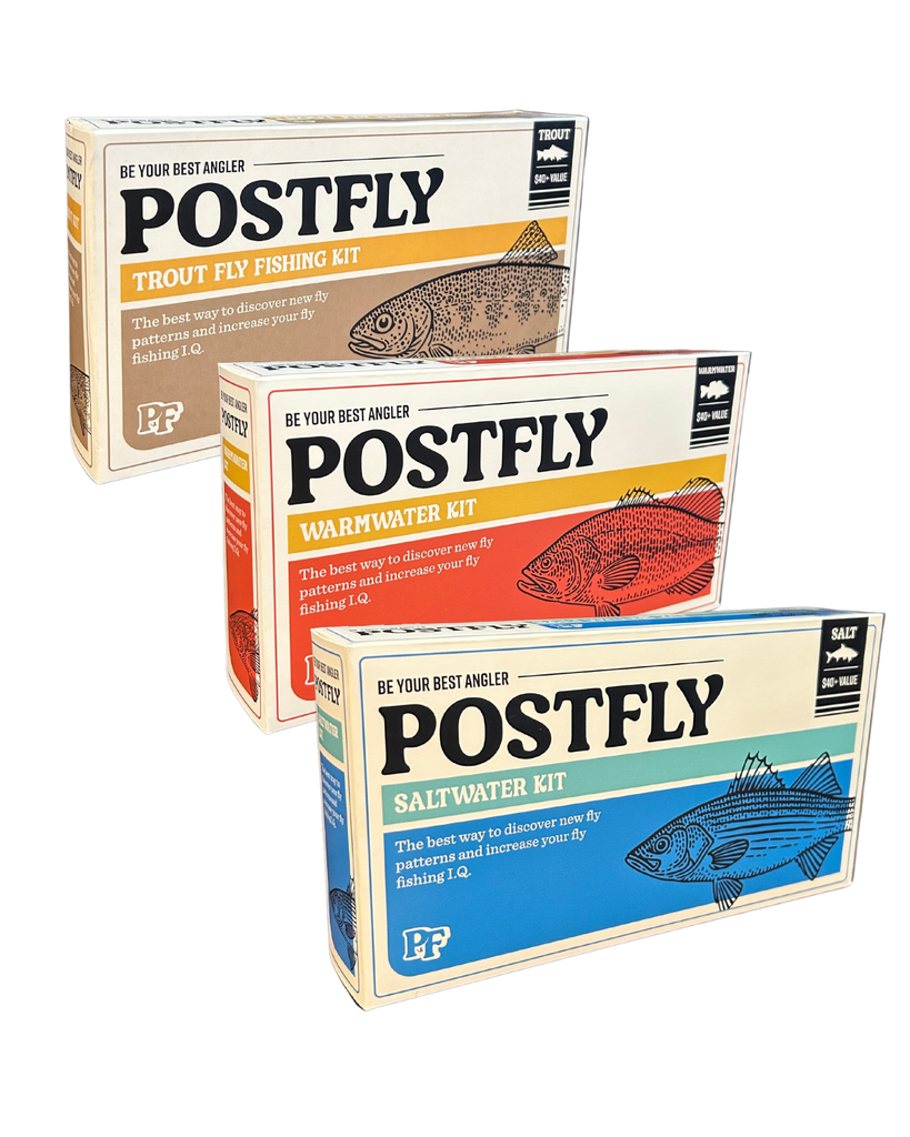 Postfly - Trout Fly Fishing Kit