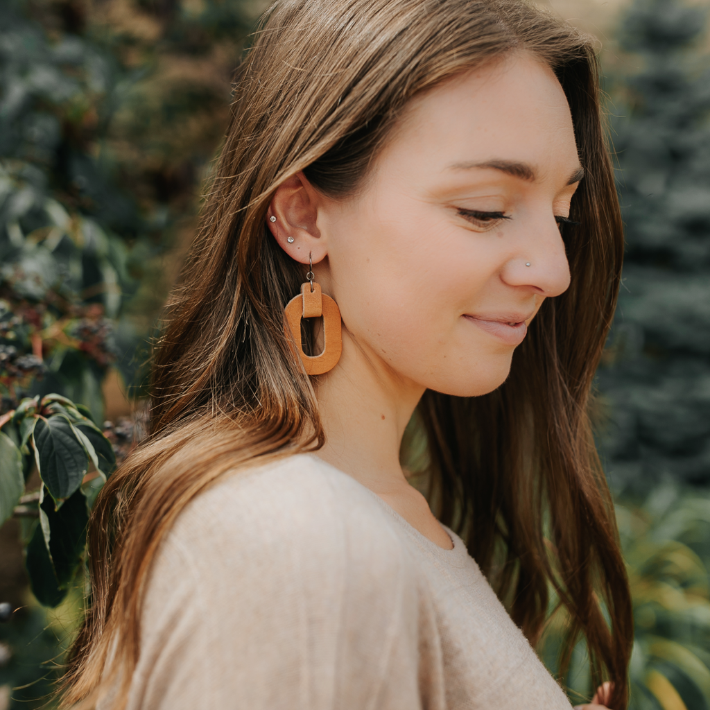 Oval Earrings – Lightweight & Elegant Statement Jewelry