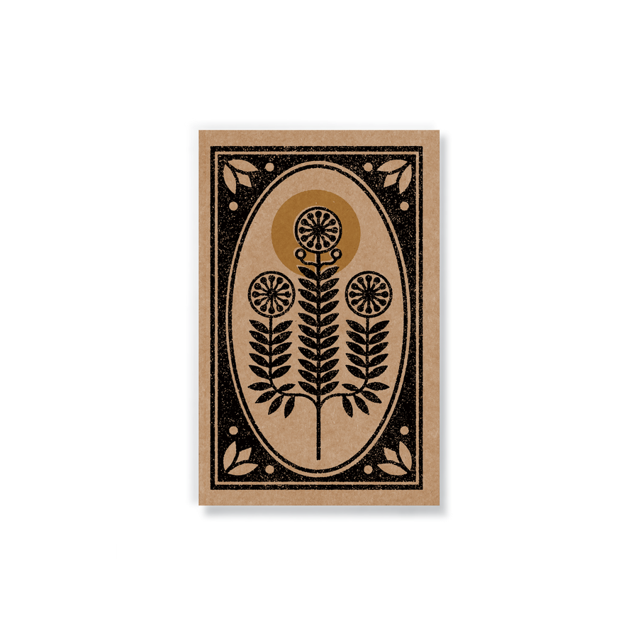 Denik - Plants Kraft Layflat Notebook | KLC803KL