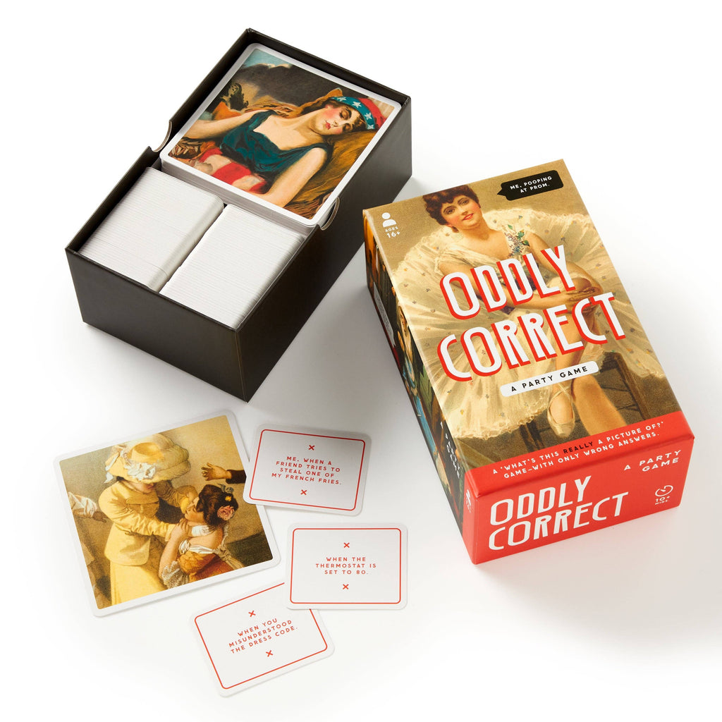 Chronicle Books - Brass Monkey Oddly Correct Party Game