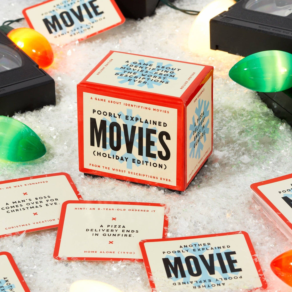 Chronicle Books - Brass Monkey Mini Poorly Explained Movies - Holiday Edition