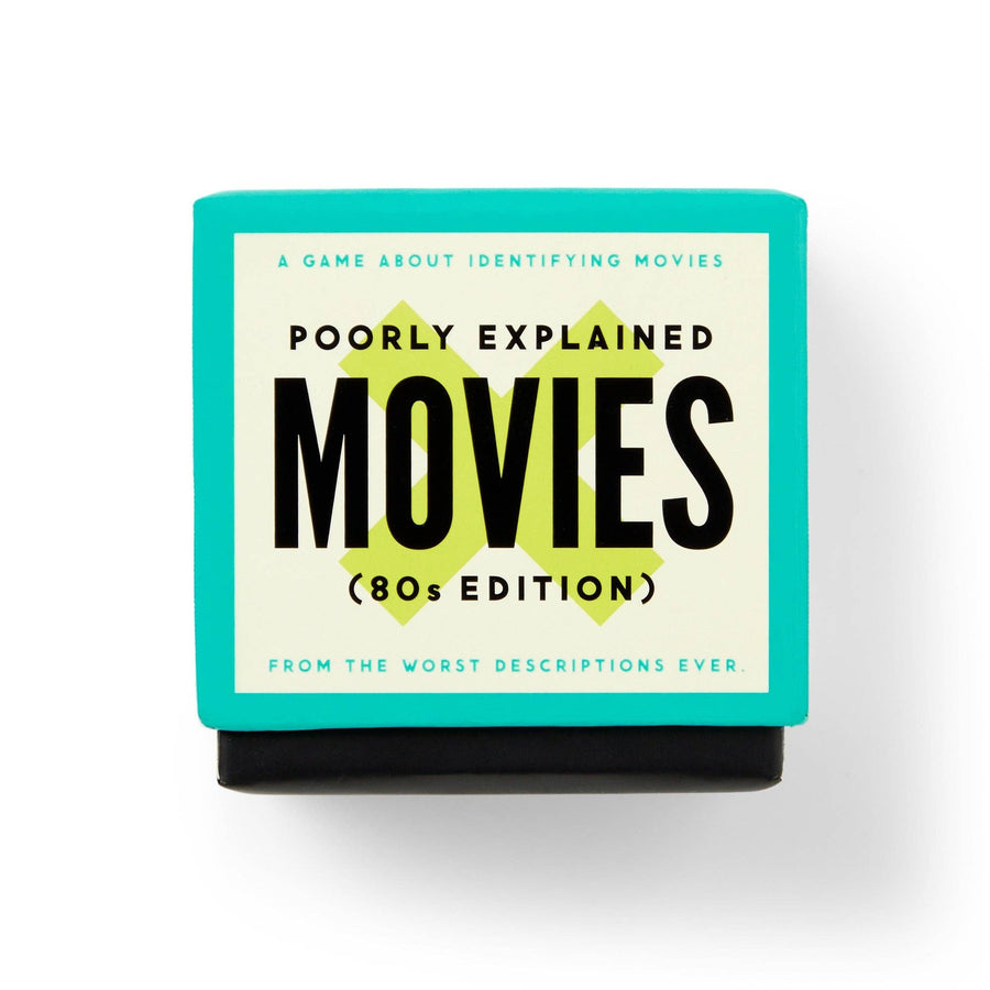 Chronicle Books - Brass Monkey Mini Poorly Explained Movies - 80s Edition