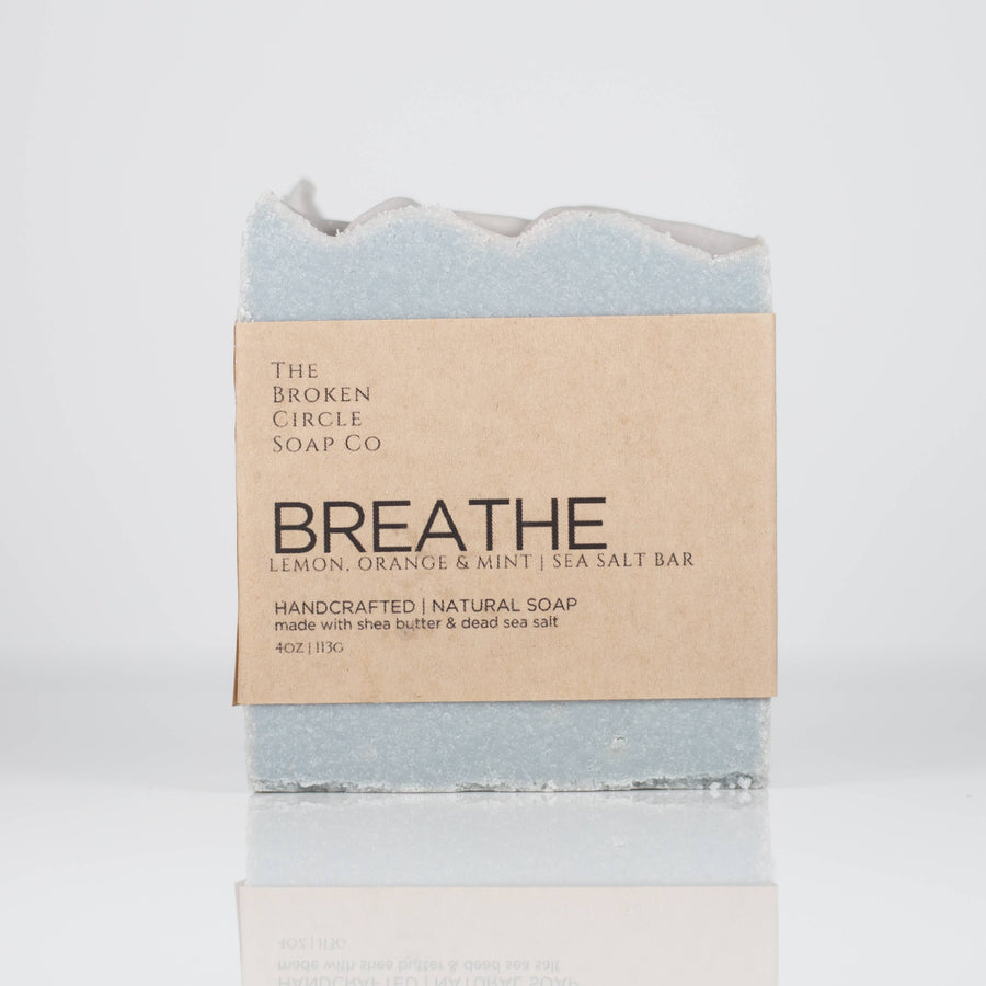 The Broken Circle Soap Co - Breathe | Sea Salt Bar | Vegan Soap