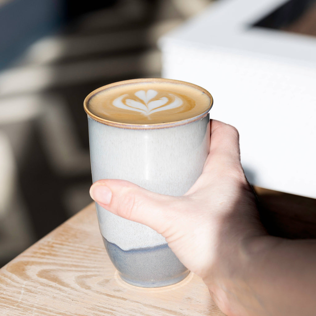 Nova Ceramics Travel Mugs - Pluto Ceramic Travel Cup 12oz | Coffee Cups Ceramic