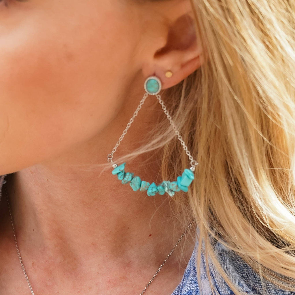 Antler Rings - The Turquoise Stack Earrings