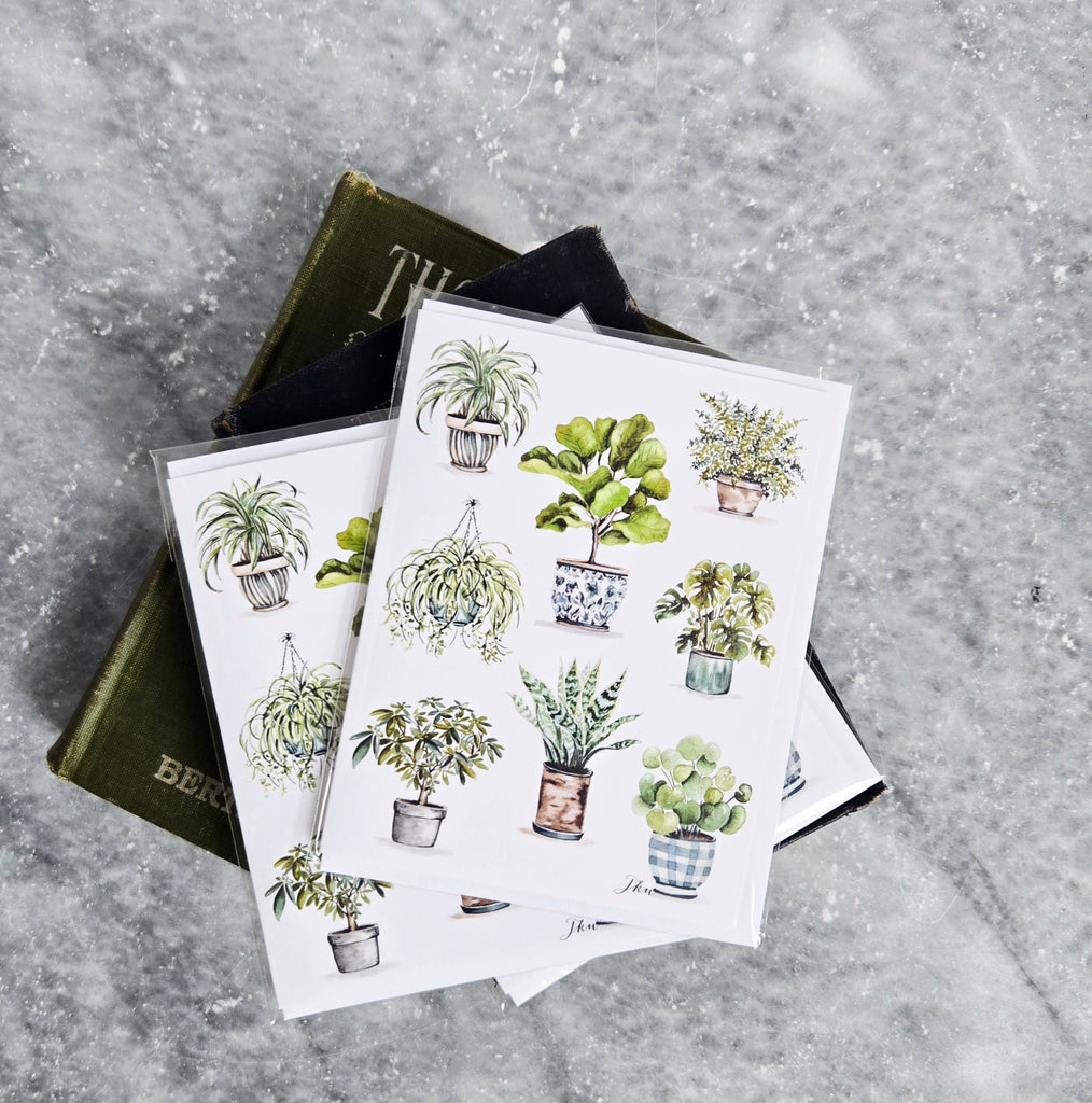 Julie Norkus - Note Card - Plant Lady