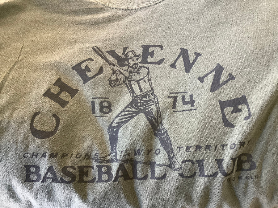 Cheyenne baseball club tee