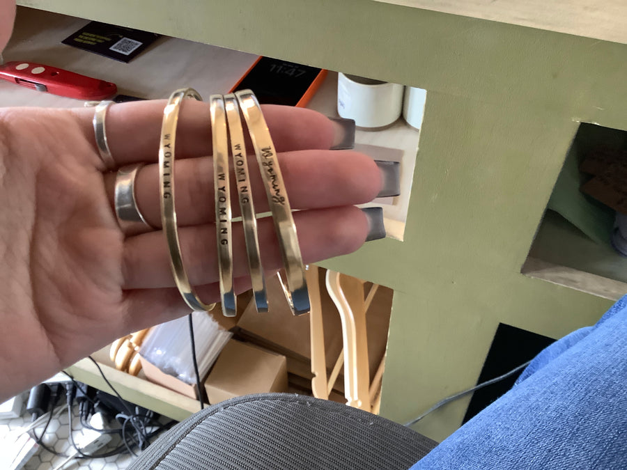 Joy in the morning Wyoming cuff