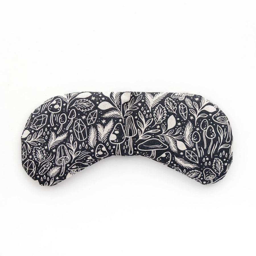 Slow North - Eye Mask  - Mystical Mushroom | Spa Eye Pillow, Weighted