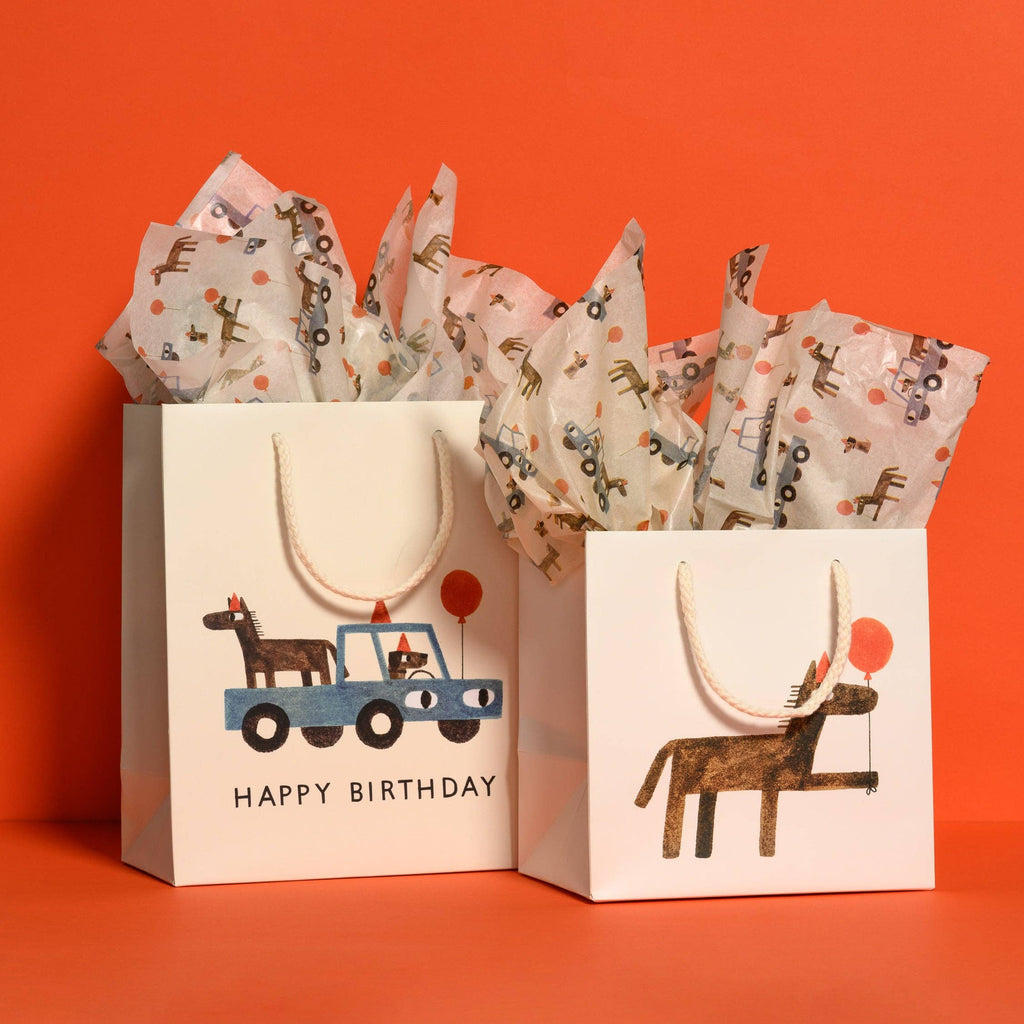 Red Cap Cards - Your Farm tissue paper