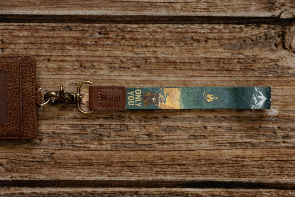 Wildtree - Smokey Bear Wristlet Keychain Lanyard