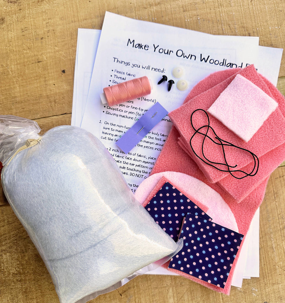 Mr. Sogs - Woodland Pig DIY Plush Sewing Kit