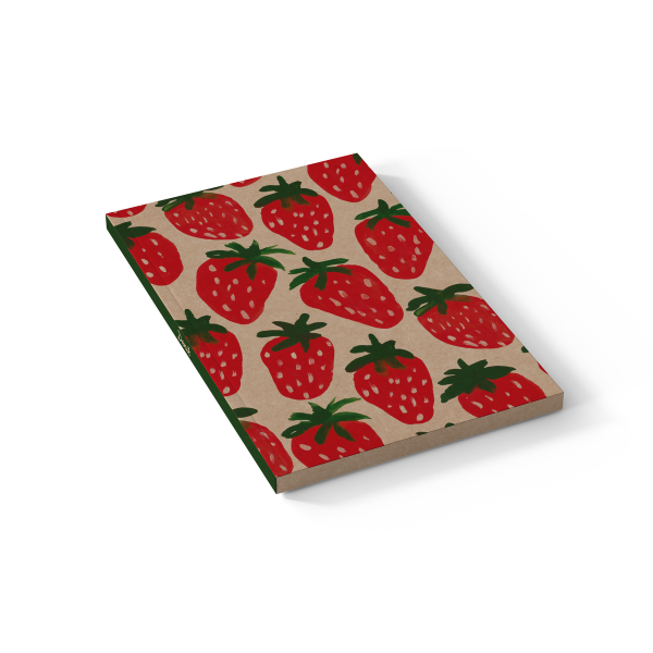 Denik - Painted Berries Kraft Layflat Notebook KLC2306KD