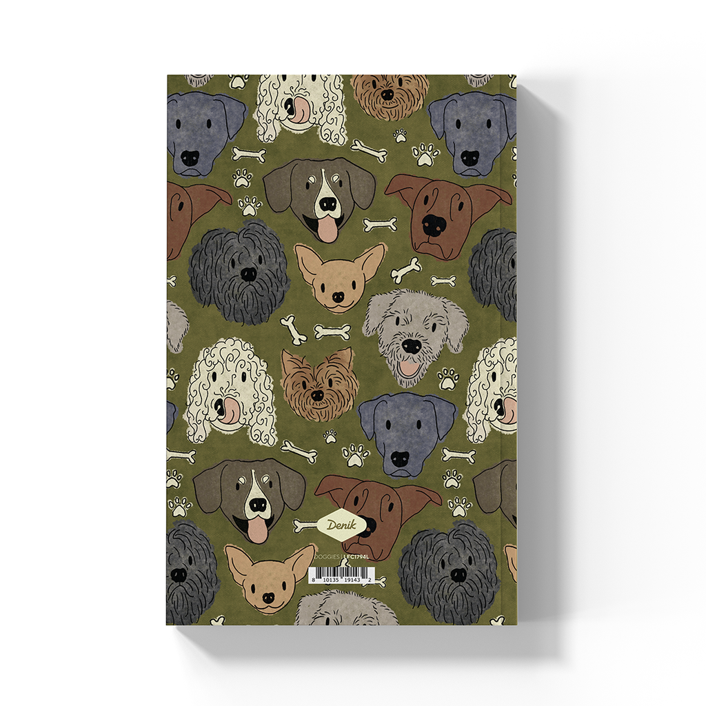 Denik - Doggies Classic Layflat Journal Notebook LFC1794L