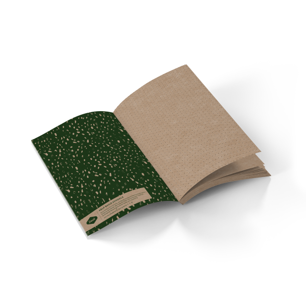 Denik - Painted Berries Kraft Layflat Notebook KLC2306KD