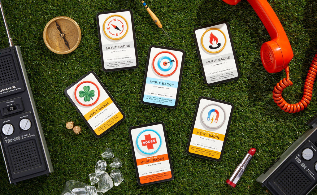 Chronicle Books - Brass Monkey Merit Badges (For Life) Set
