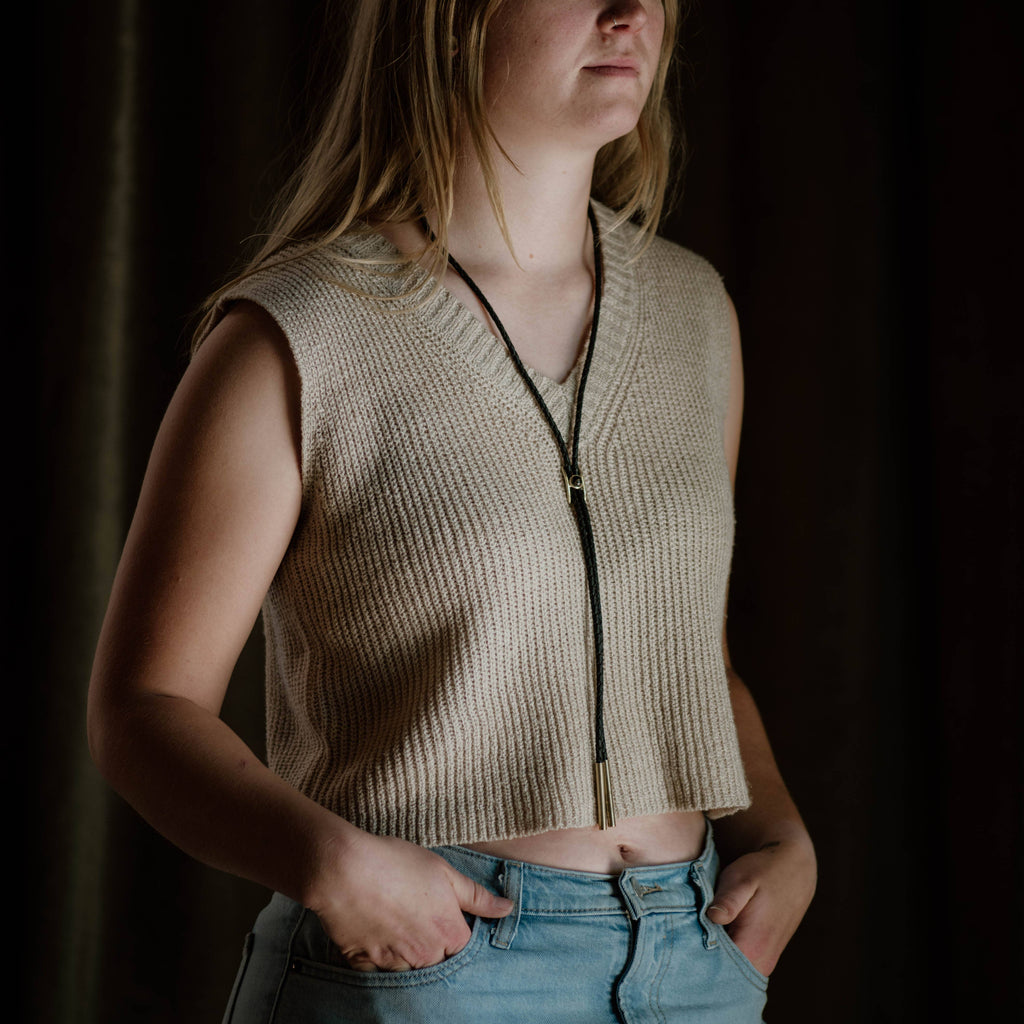 Commonform - Shepherd Bolo Tie // Stone
