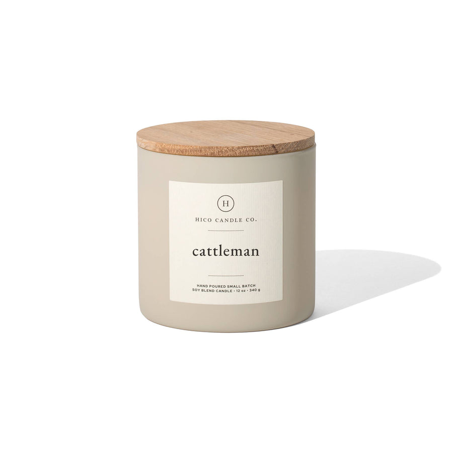 Hico Candle Co. - Cattleman - 14oz. Candle