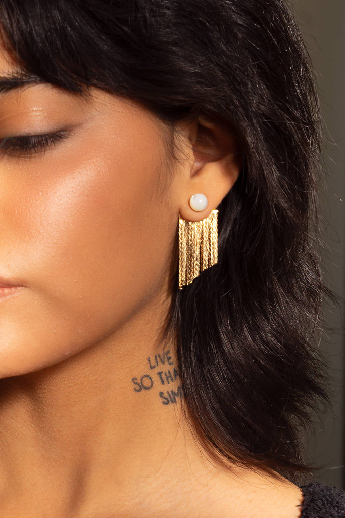 Peter and June - Rubell Layered Earring - 18K Gold Plated