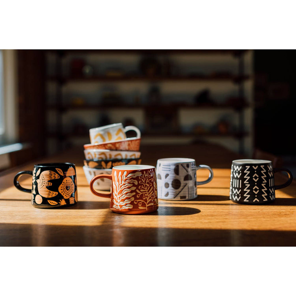 Danica Studio - Danica Studio Myth Imprint Stoneware Mugs 12 oz
