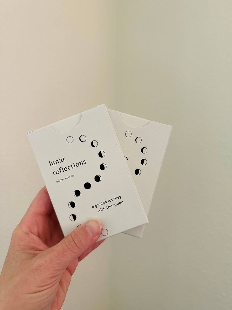 Slow North - Lunar Reflections - Moon Phase Deck