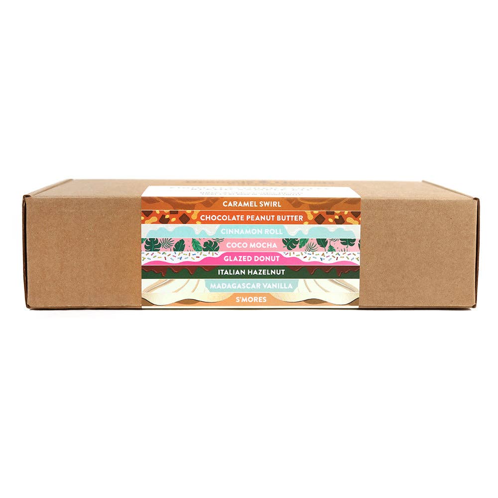 Grounds & Hounds Coffee Co. - Eight Flavored Blend Coffee Sample Kit