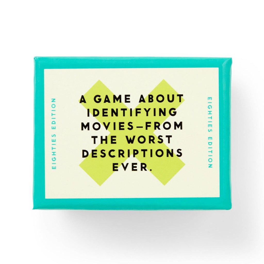 Chronicle Books - Brass Monkey Mini Poorly Explained Movies - 80s Edition