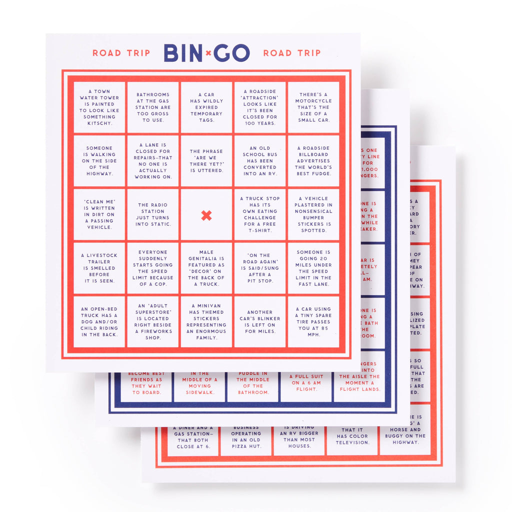 Chronicle Books - Brass Monkey Bin-Go Survive a Vacation Bingo Book