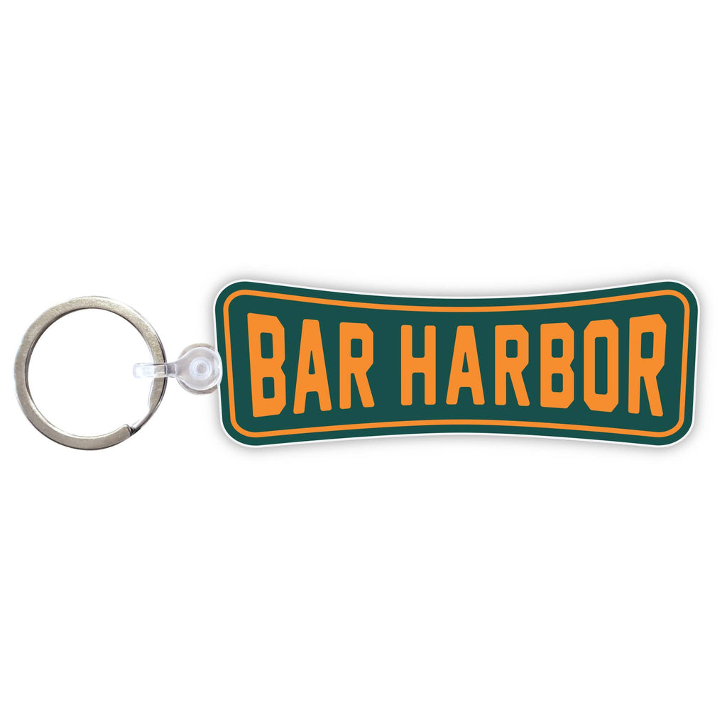 Acme Local - Roadside Retro Customizable Keychain