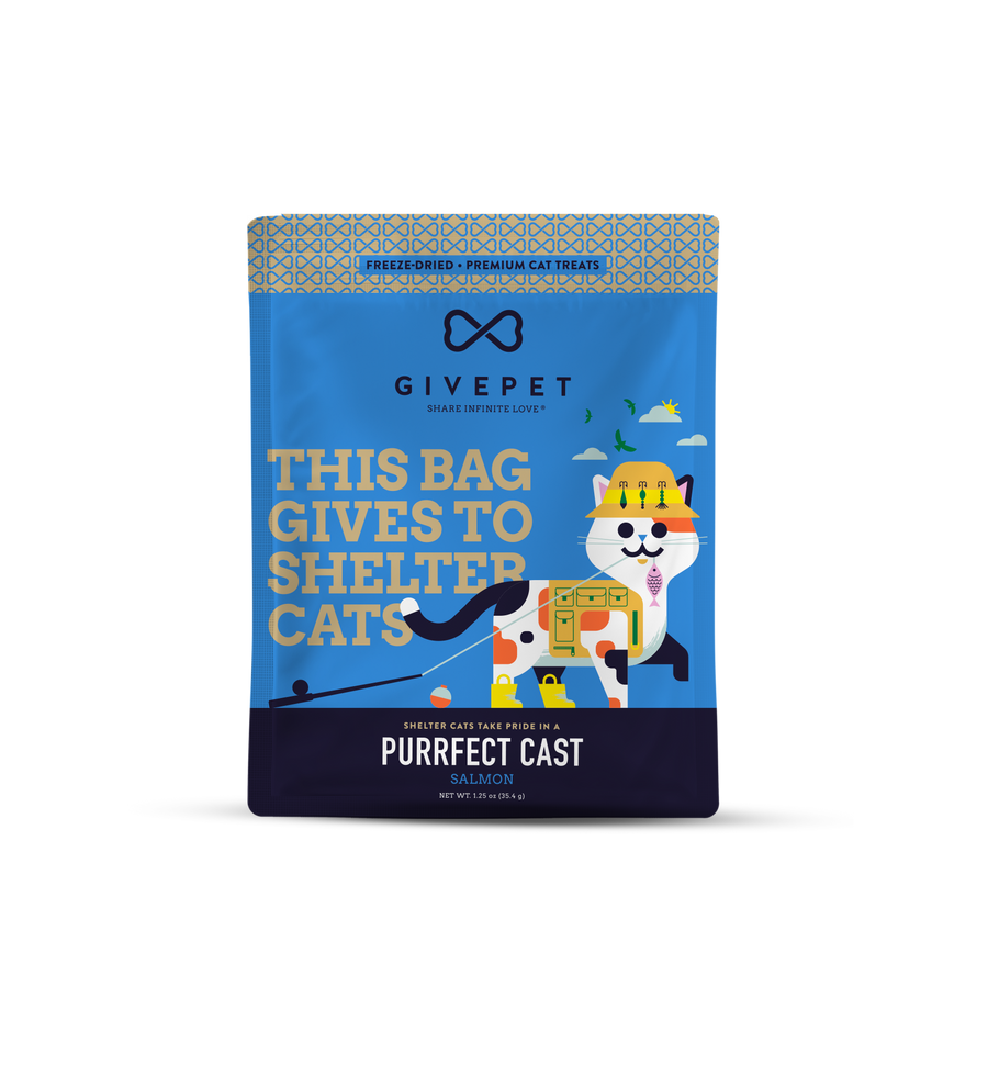 GivePet Purrfect Cast Freeze Dried Cat Treats