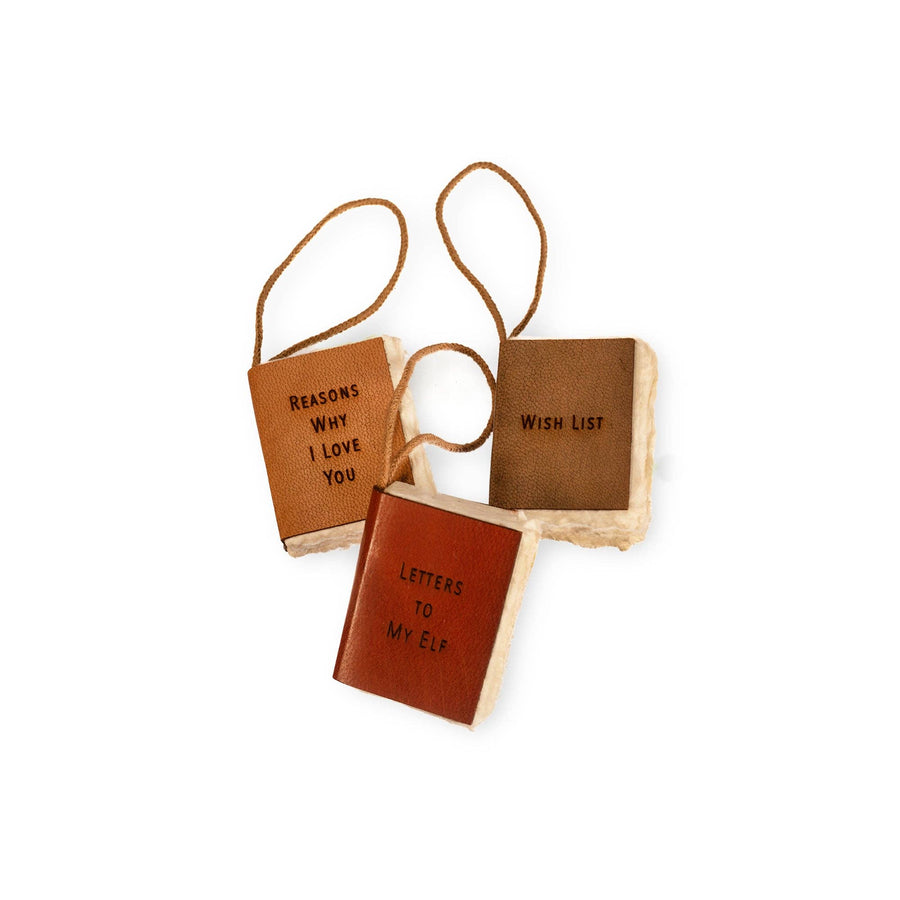 Sugarboo & Co - Little Book Ornaments with Cotton Hanger