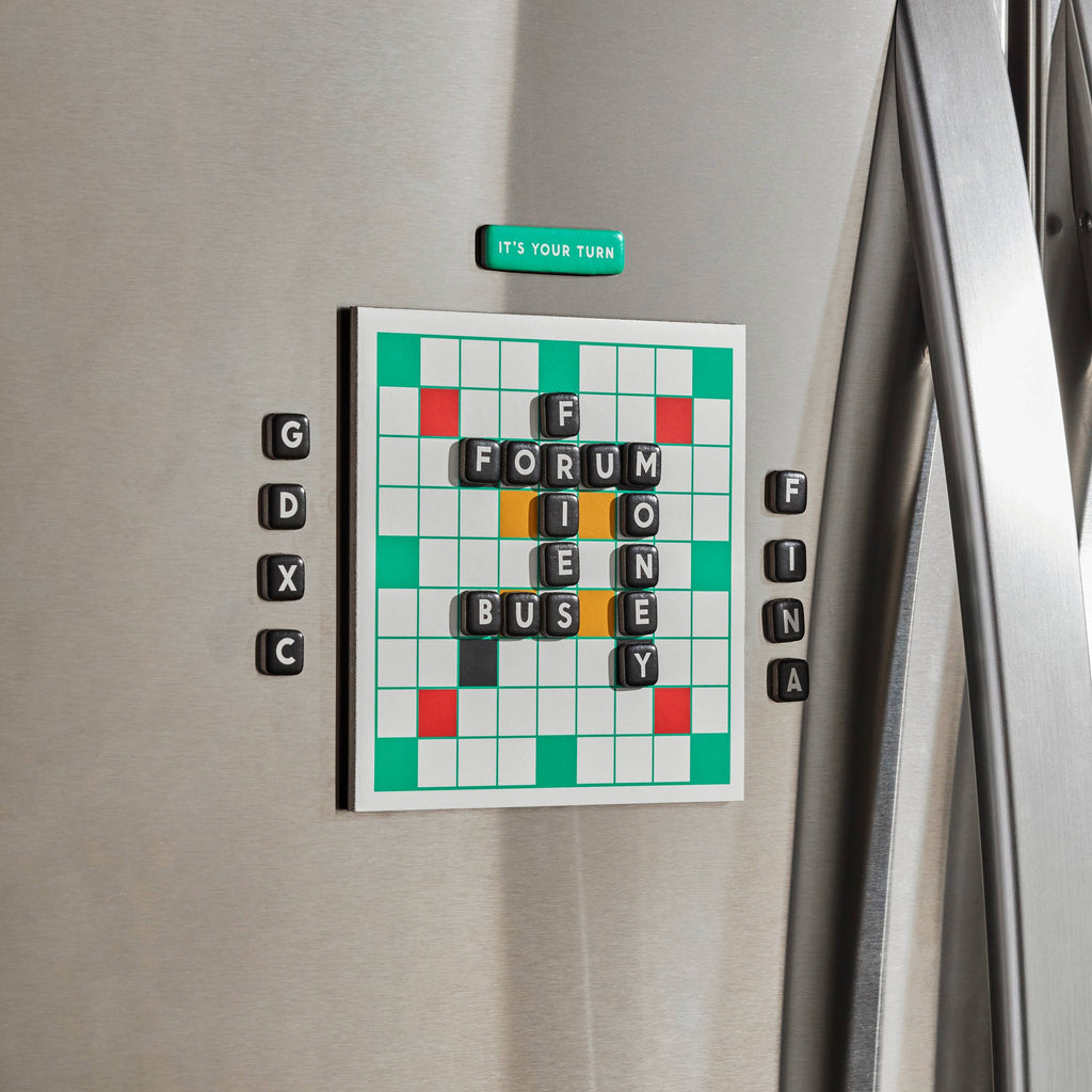 Chronicle Books - Brass Monkey Scrumble Magnetic Fridge Game
