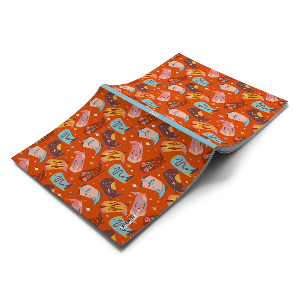 Denik - Cute Boots Medium Layflat Notebook