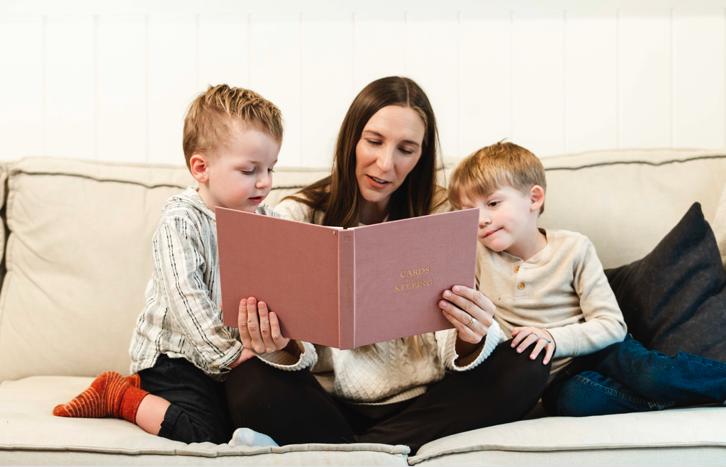 Duncan & Stone Paper Co. - Cards Worth Keeping Journal | Birthday Card Organizer Book