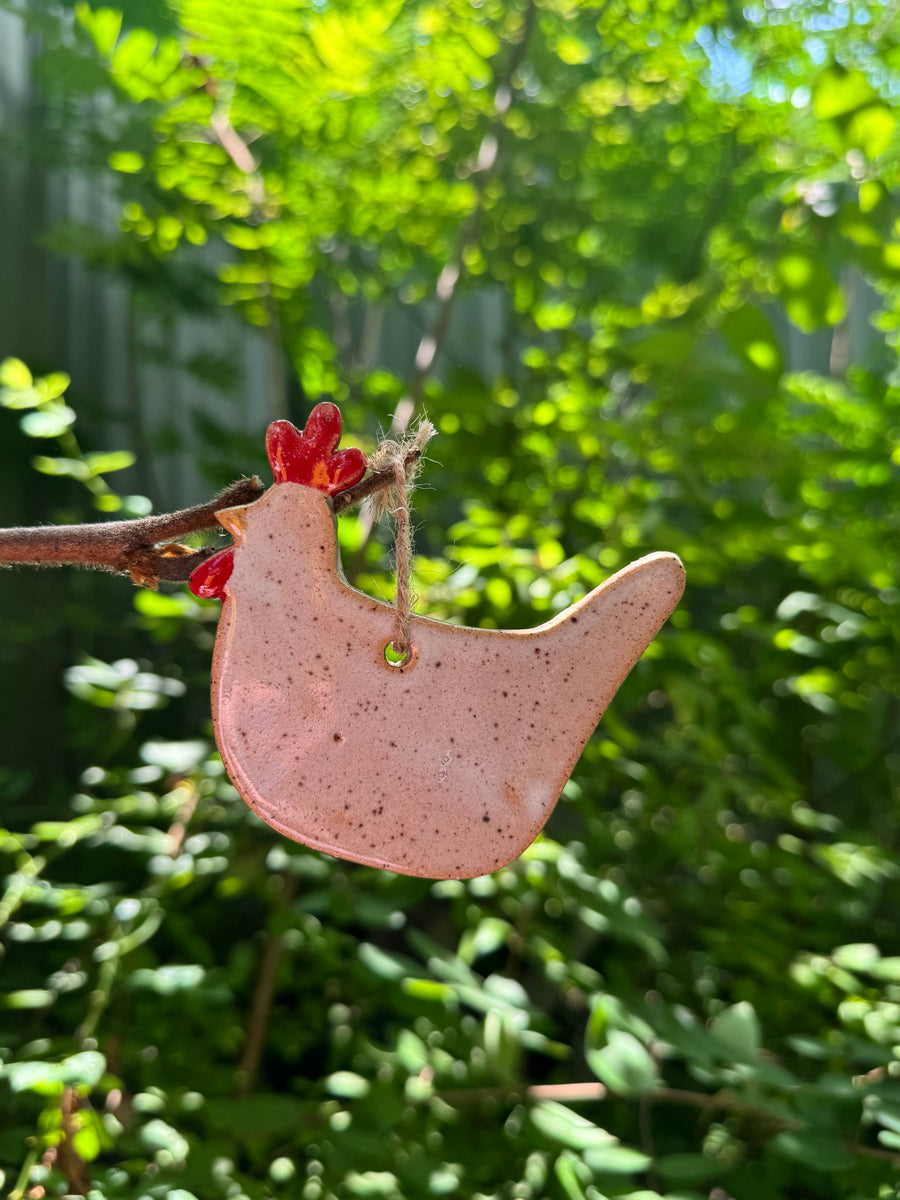 Mud & Maker - Ornament - Chicken - Holiday 2025