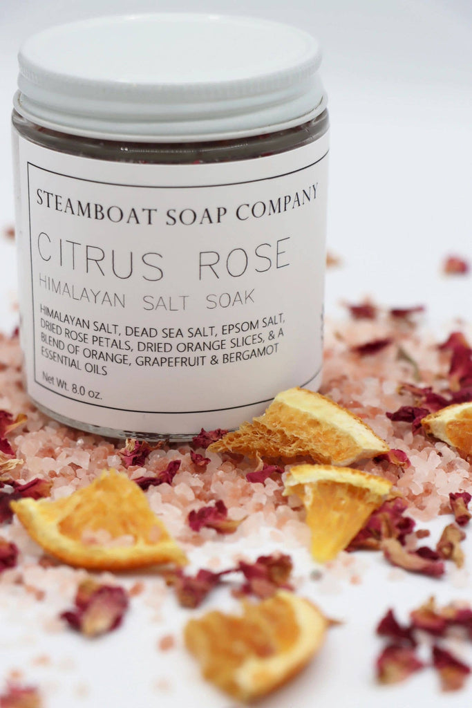 Steamboat Soap Company - Citrus Rose Himalayan Bath Soak