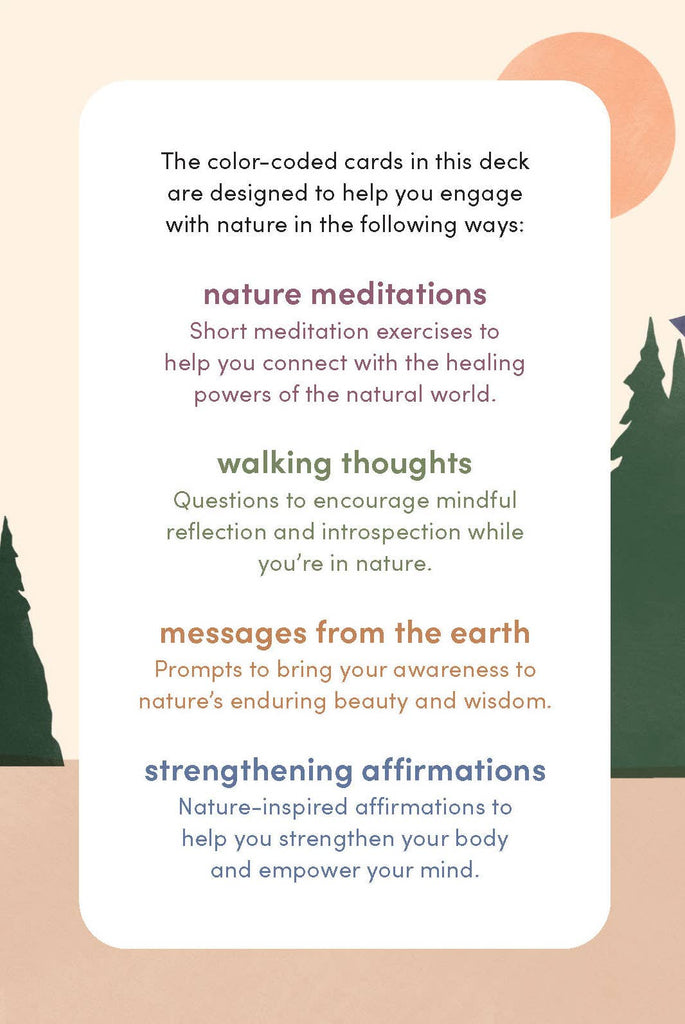 Chronicle Books - Nature Meditations Deck