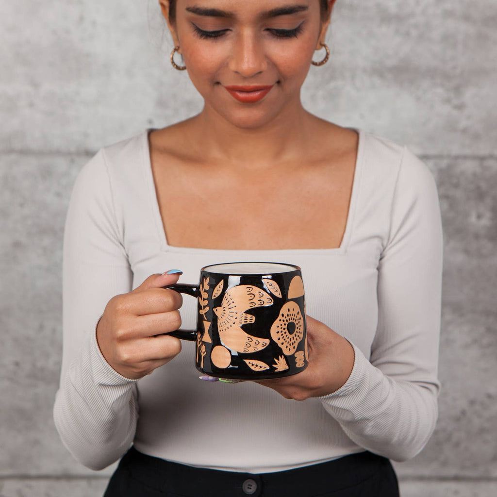 Danica Studio - Danica Studio Myth Imprint Stoneware Mugs 12 oz