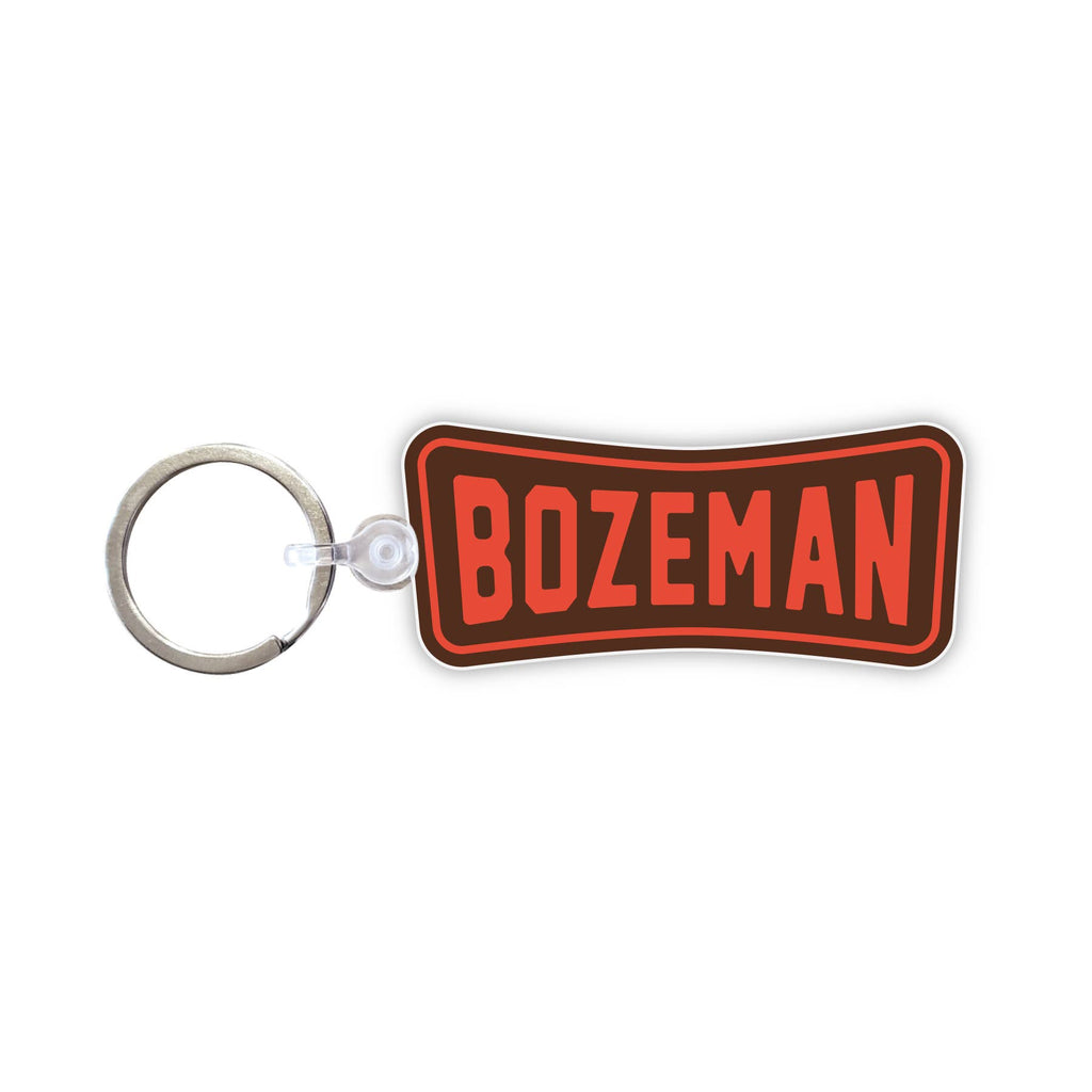 Acme Local - Roadside Retro Customizable Keychain