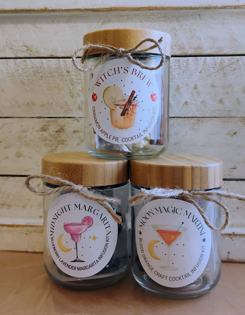 Raven & Rose Apothecary - Caramel Apple Bourbon ~ Cocktail Infusion Kits