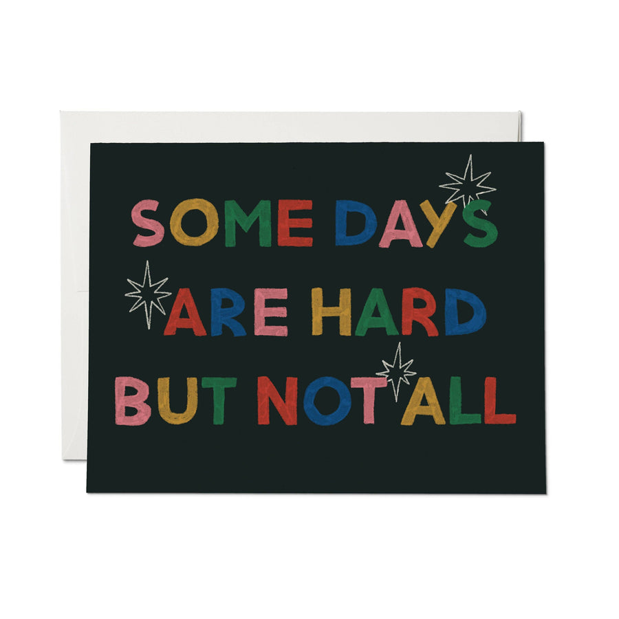 Red Cap Cards - Some Days greeting card
