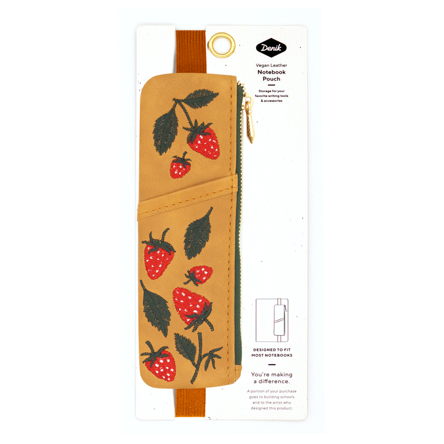 Denik - Elana's Berries Embroidered Notebook Pouch NBPOUCH1847