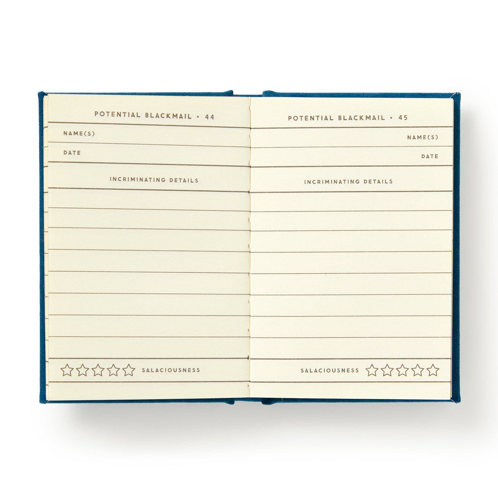 Chronicle Books - Brass Monkey Future Blackmail Tiny Diary