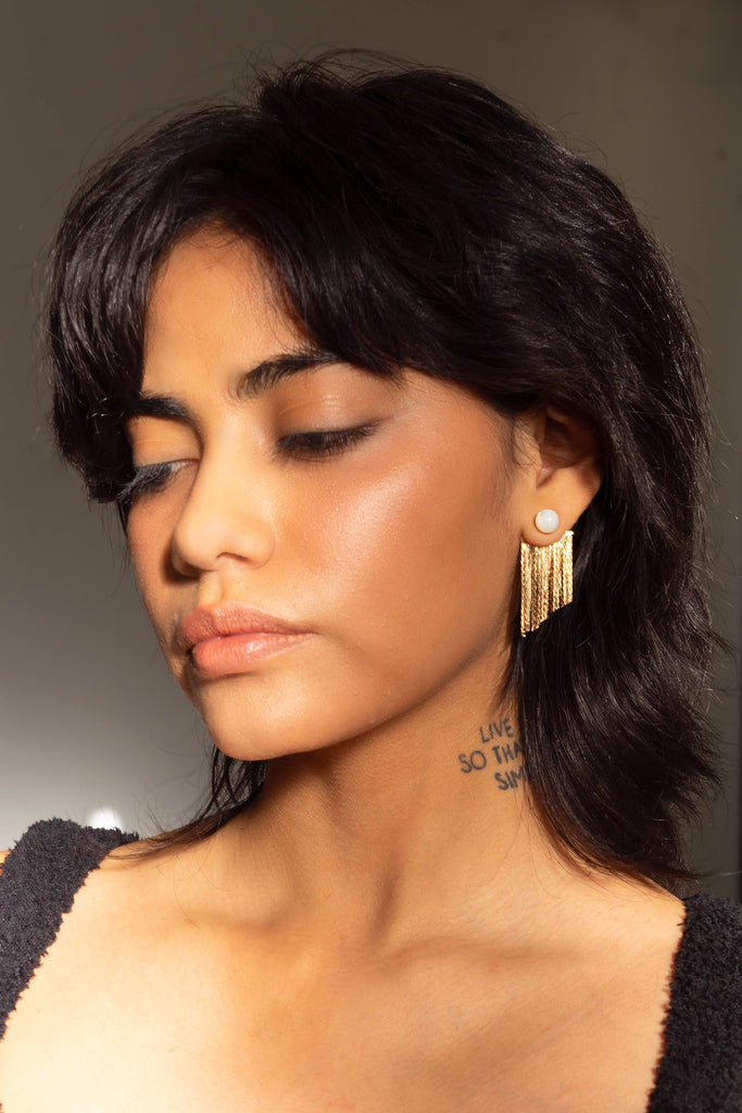 Peter and June - Rubell Layered Earring - 18K Gold Plated