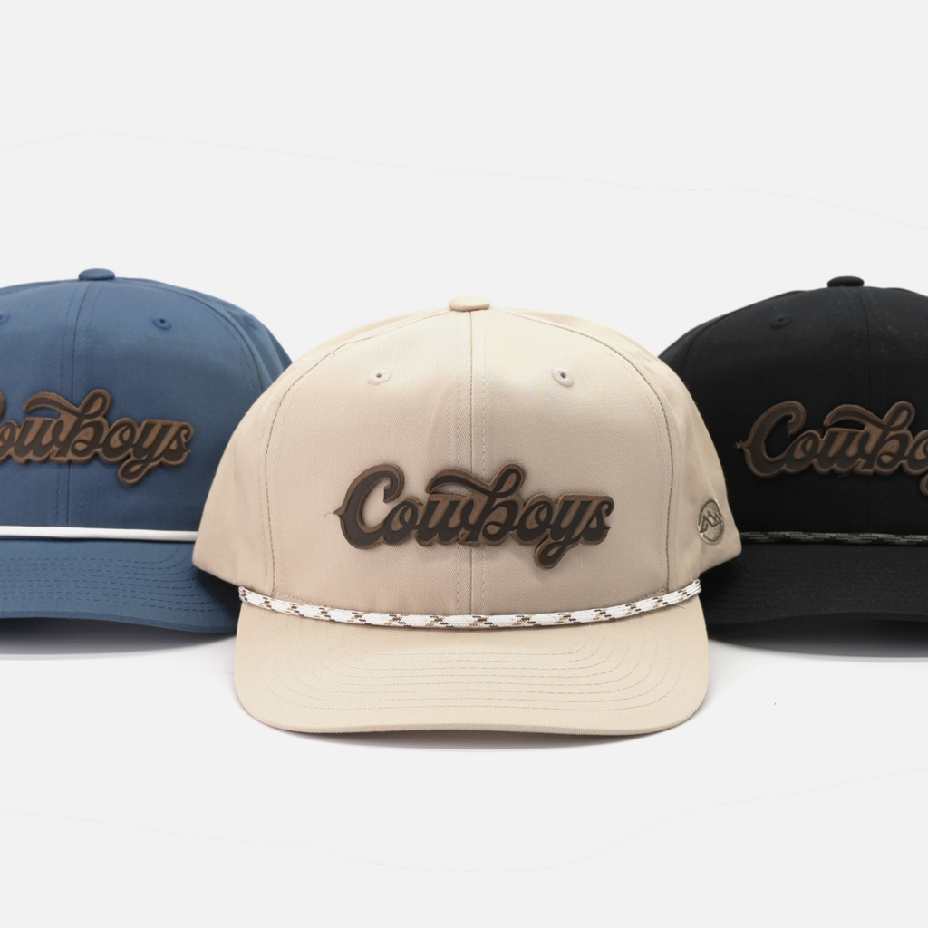 Range Leather Co. - Cowboys Script Hat