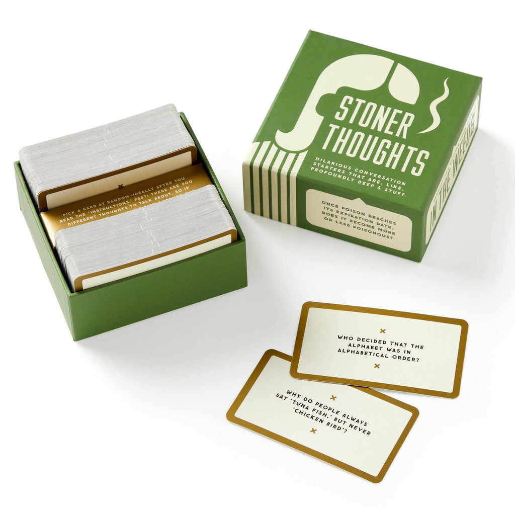 Chronicle Books - Brass Monkey Stoner Thoughts Conversation Starters