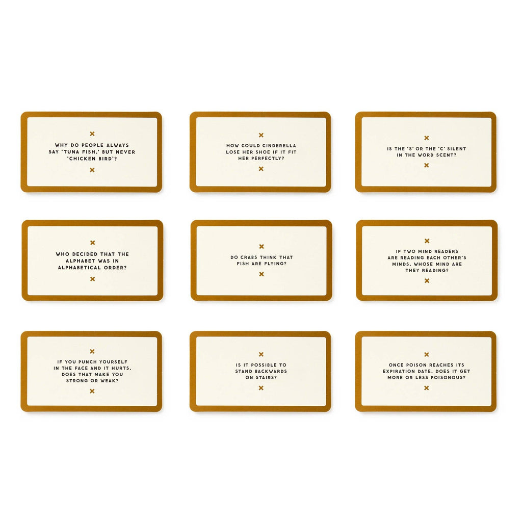 Chronicle Books - Brass Monkey Stoner Thoughts Conversation Starters