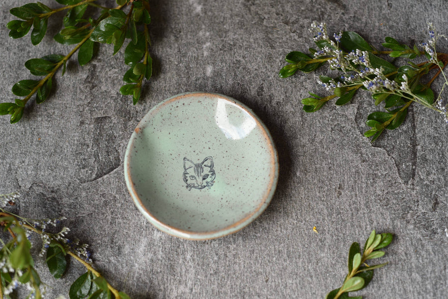 Mud & Maker - Ring Dish - Little Cat