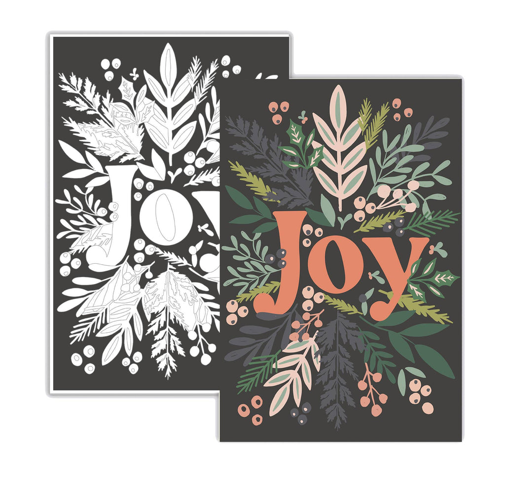 Holiday Joy 12 x 18" Paint by Number Kit