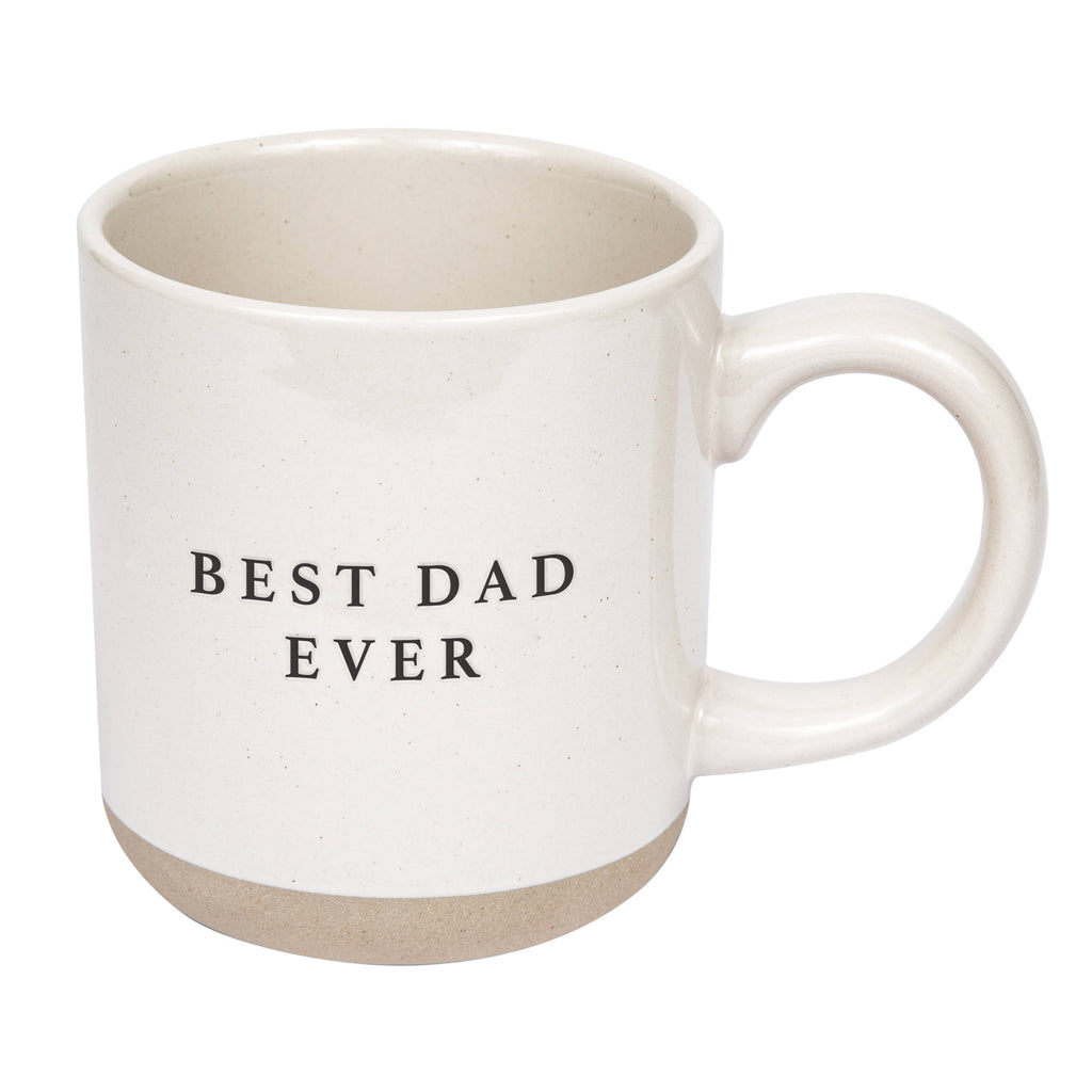 Sweet Water Decor - Best Dad Ever Stoneware Coffee Mug - Father's Day Gifts